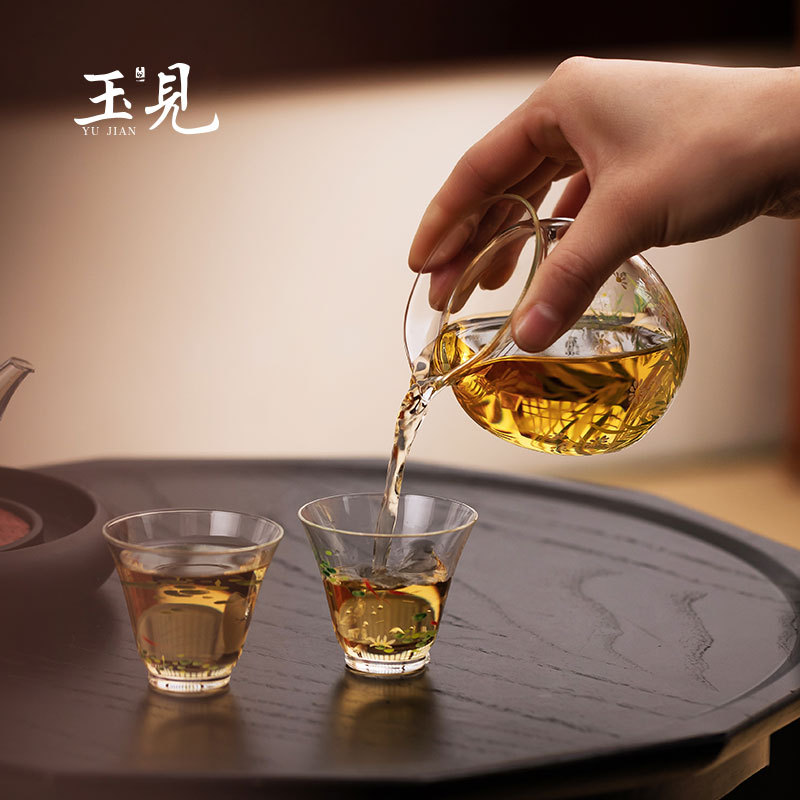 Handcrafted Glass Gongdao cup 240ml