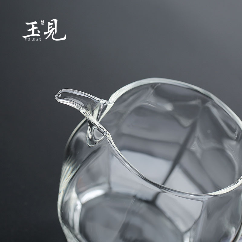 Borosilicate Glass Gongdao Cup 180ml – Handcrafted Tea Cup, Tea Brewer