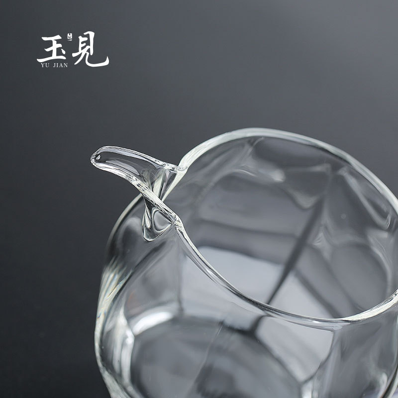 Borosilicate Glass Gongdao Cup 180ml – Handcrafted Tea Cup, Tea Brewer