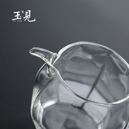 Borosilicate Glass Gongdao Cup 180ml – Handcrafted Tea Cup, Tea Brewer