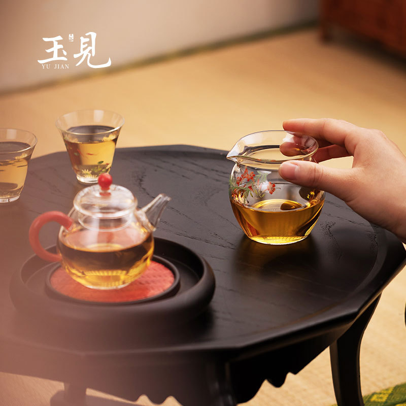 Handcrafted Glass Gongdao cup 240ml