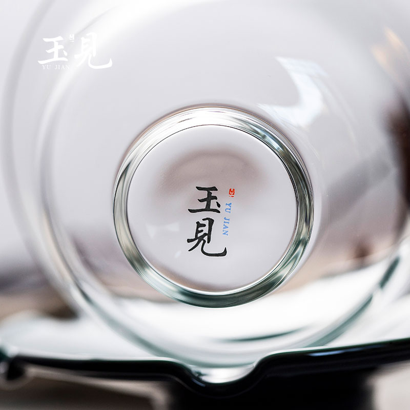 Handcrafted Borosilicate Glass Gaiwan Tea cup
