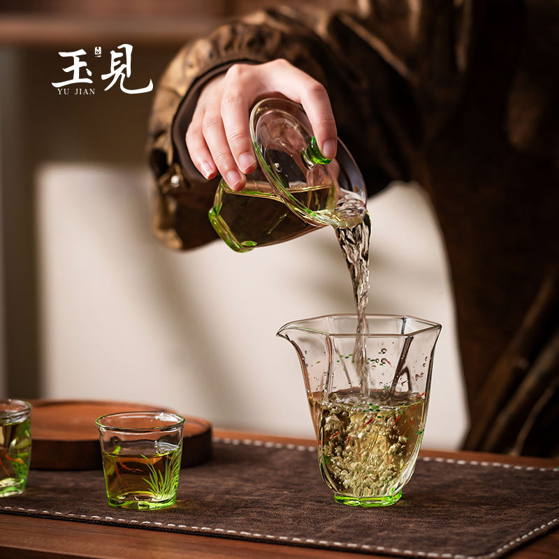 Handcrafted Painted Glass Gongdao Cup 200ml