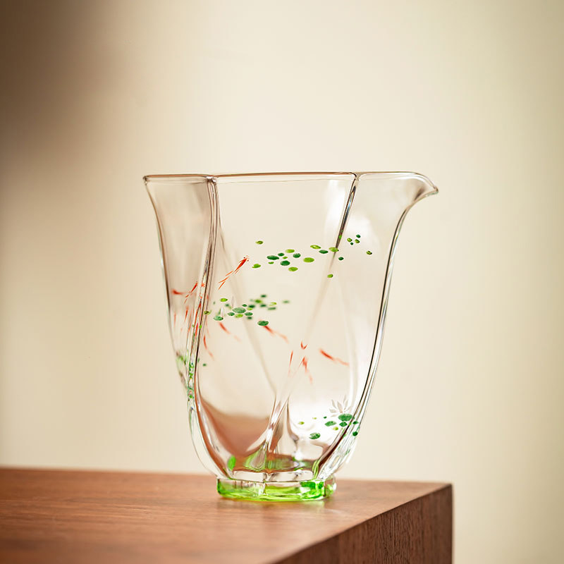 Handcrafted Painted Glass Gongdao Cup 200ml