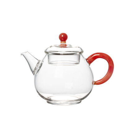 150ml Pear-Shaped Glass Teapot
