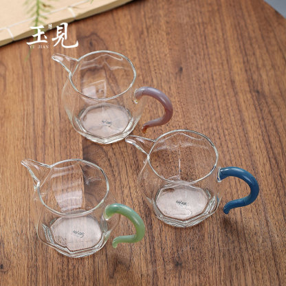 Borosilicate Glass Gongdao Cup 180ml – Handcrafted Tea Cup, Tea Brewer