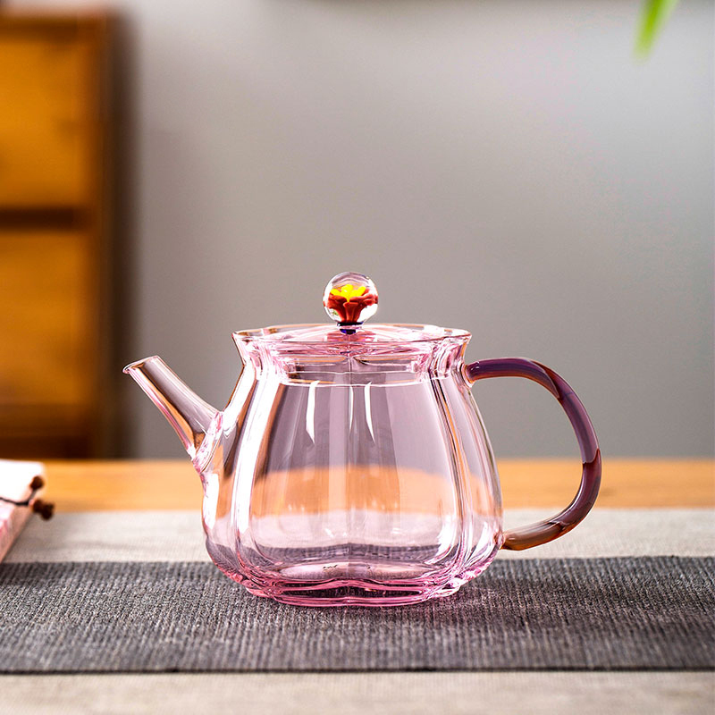 Handcrafted 180ml Gourd Shaped Tea Pot – Smooth Pouring, Elegant Design