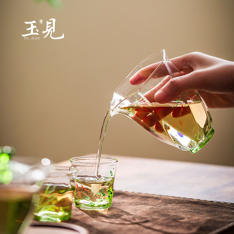 Handcrafted Painted Glass Gongdao Cup 200ml