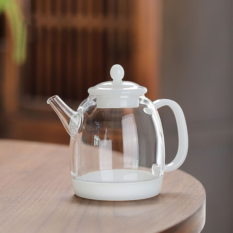 Jade Glass Teapot – Modern Borosilicate Teapot 240ml