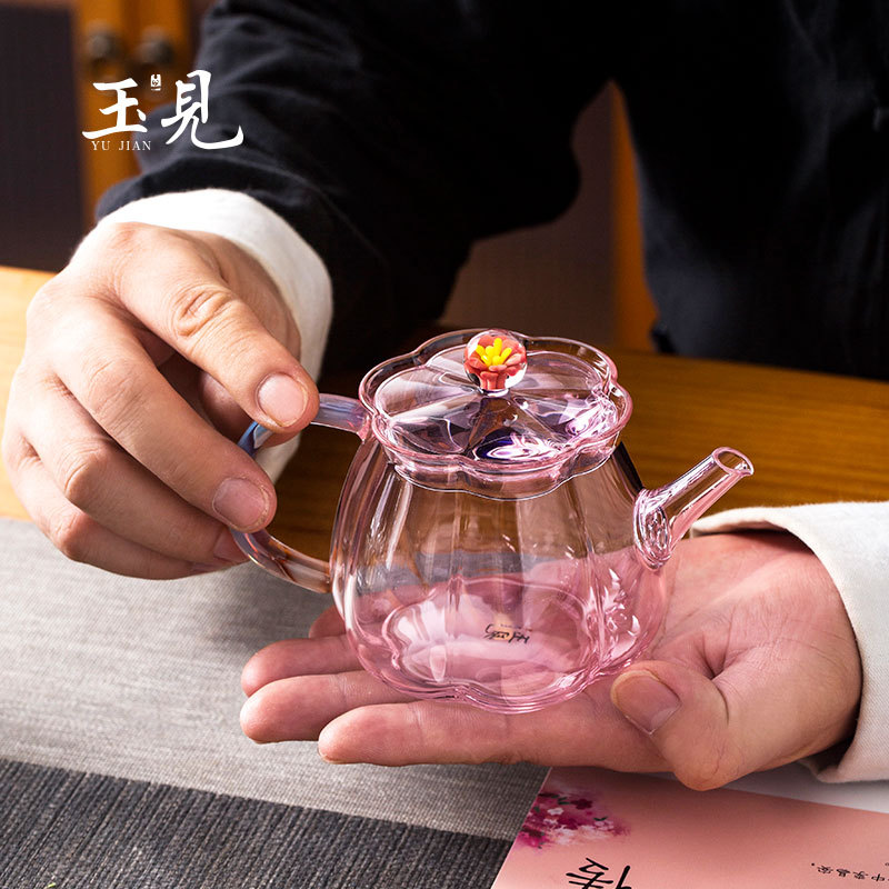 Elegant Handcrafted Tea Pot 180ml – Gourd Shape, Smooth Pouring, Perfect for All Teas