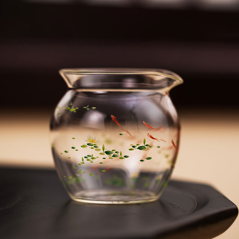 Handcrafted Glass Gongdao cup 240ml