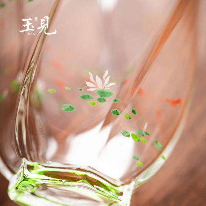 Handcrafted Painted Glass Gongdao Cup 200ml