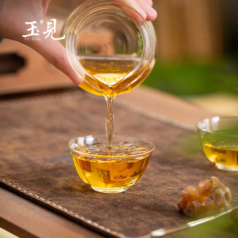 Hand-Painted Tea Tasting Cups 50ml Set of 2