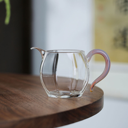 Borosilicate Glass Gongdao Cup 180ml – Handcrafted Tea Cup, Tea Brewer