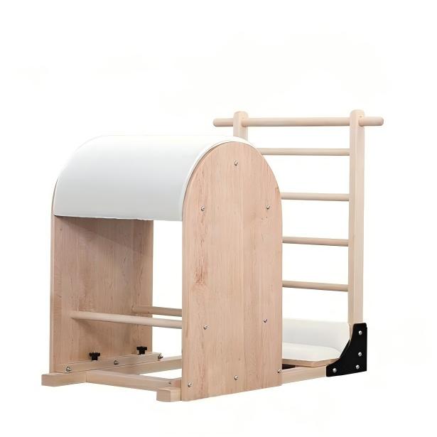 Pilates Premium Ladder Barrel with Wooden Base
