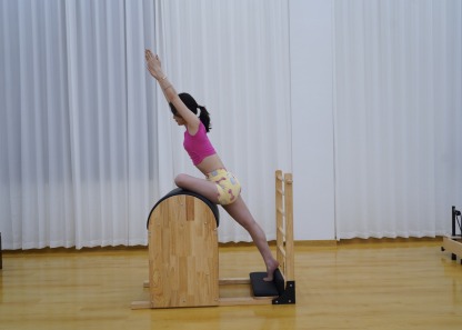 Pilates Standard Ladder Barrel with Wooden Base