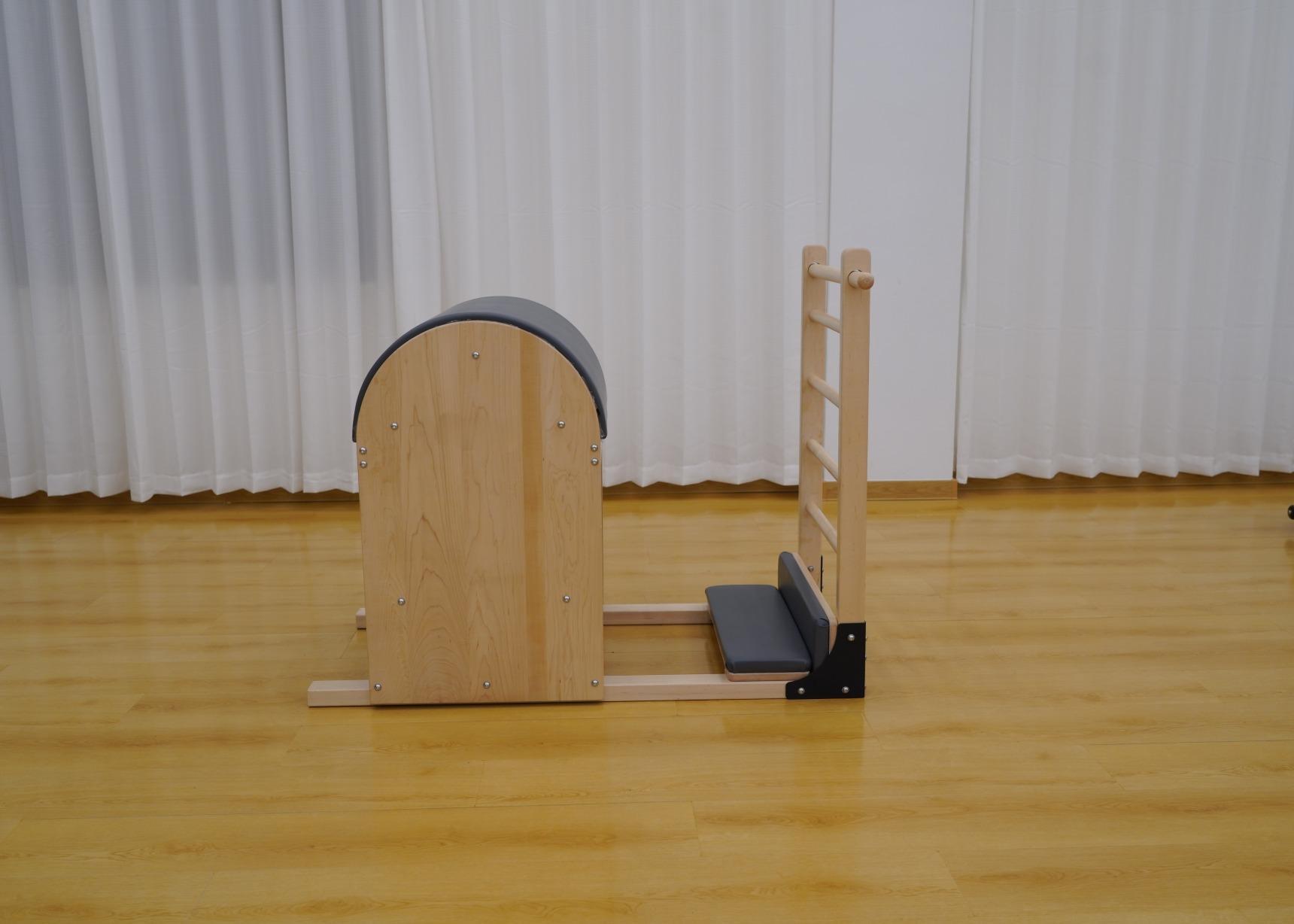 Pilates Premium Ladder Barrel with Wooden Base