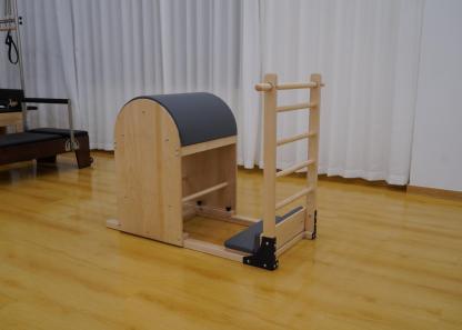 Pilates Premium Ladder Barrel with Wooden Base