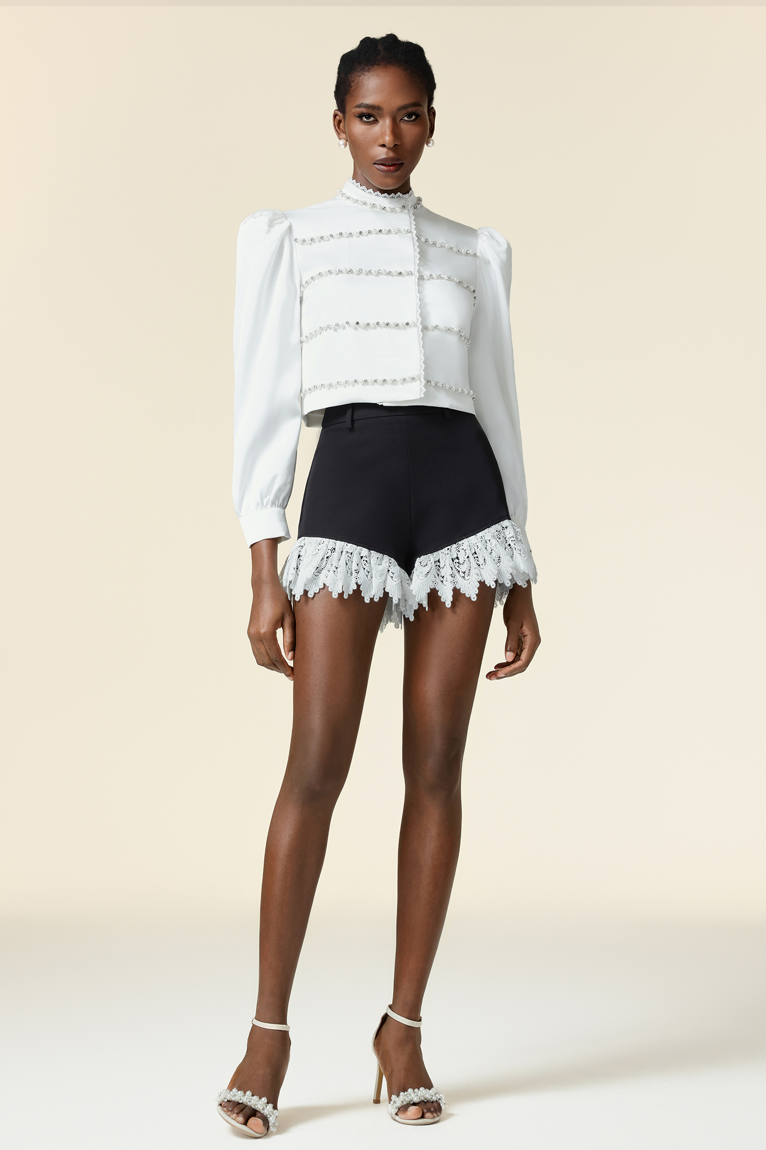 Reminisce Pearl Long Sleeves Top