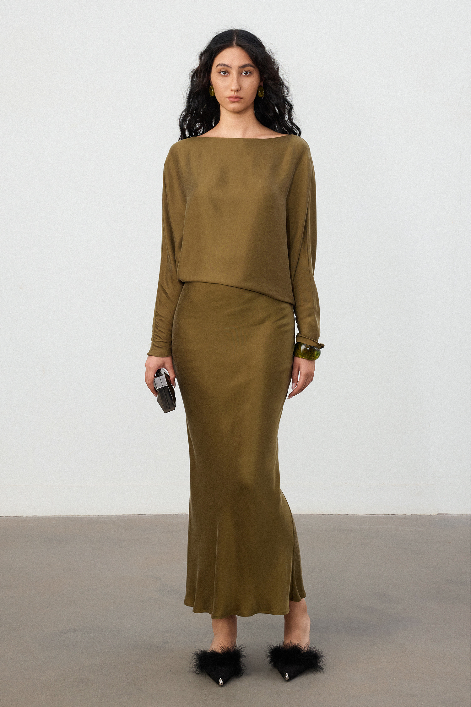 Olive Draped Relax Set