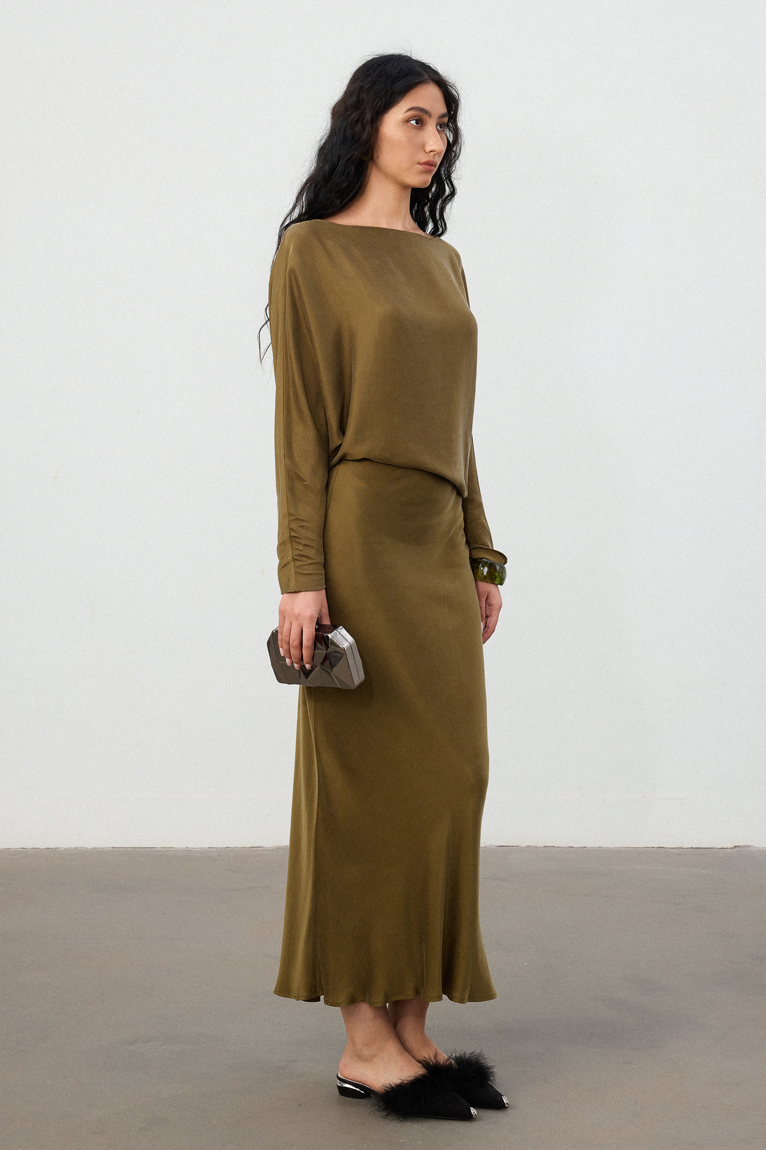 Olive Draped Relax Set