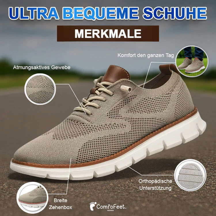 【Podologen-Empfehlung】Orthopädische Schuhe - Schuhe - Nervendruck Linderung- Täglicher Gebrauch, Kein Fußschmerz