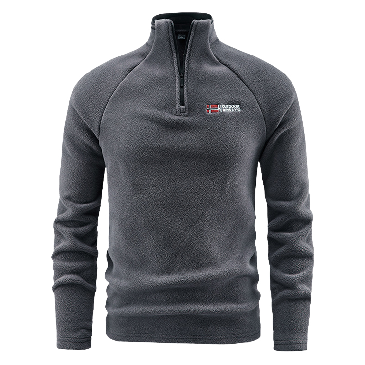🔥【Norwegen-Exklusiv】ThermalFit™ Militärische Fleece-Sweatshirt - Warm bei -40°C, Stilvoll und Bequem-100 % Kaschmir, Maschinenwaschbar