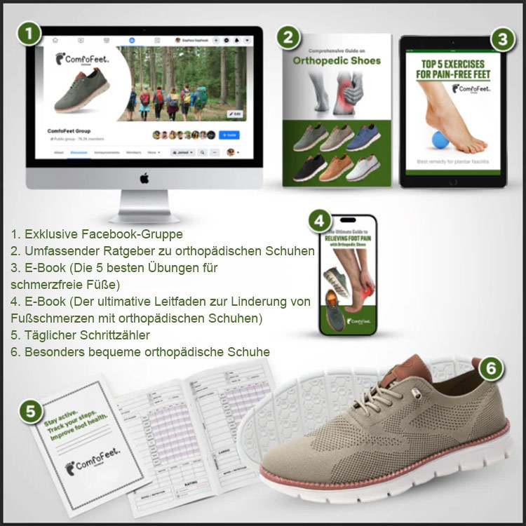 【Podologen-Empfehlung】Orthopädische Schuhe - Schuhe - Nervendruck Linderung- Täglicher Gebrauch, Kein Fußschmerz