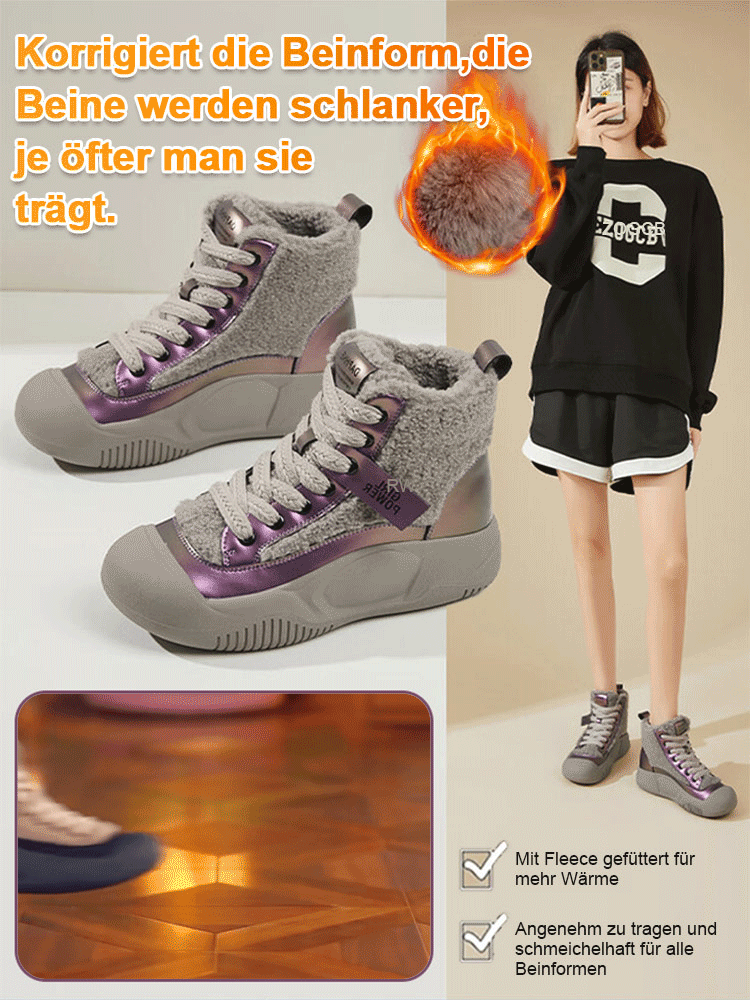 🔥【Gesundheit & Komfort】NaturalSupport™ Stiefel - Perfekte Wärme-Weniger Müdigkeit-Mehr Leichtigkeit beim Gehen, Natürliche 