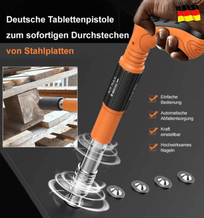 Deutsche Bolzenschussgerät⚡【Kabellos Kraftvoll】ProPunch™ - Kein Strom, kein Kompressor, keine Kabel!
