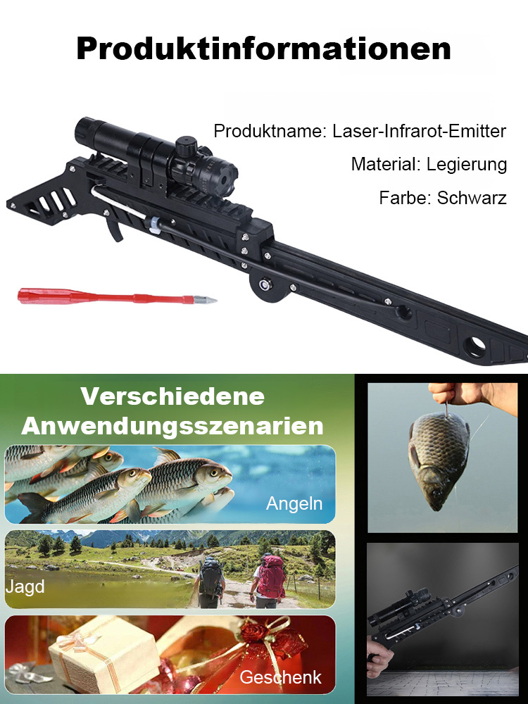 ⚡PrecisionStrike™ Präzisions-Zielgerät - 99,5% Genauigkeit innerhalb von 100m! Tragbar, langlebig, leistungsstark!