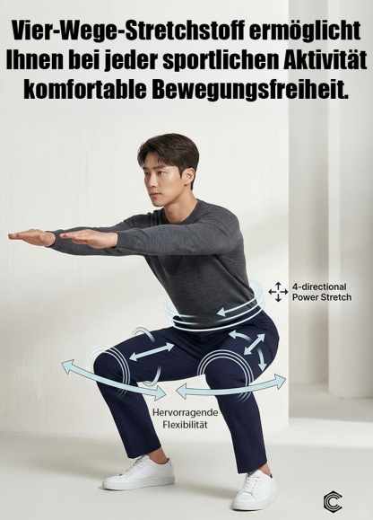 Elastische und bequeme Freizeithose