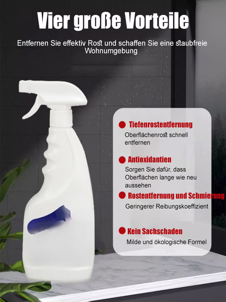 【Rostfrei in Sekunden】RustLift™ Spray - 3 Sekunden für nagelneues Metall!Jahrzehntelanger Schutz garantiert!