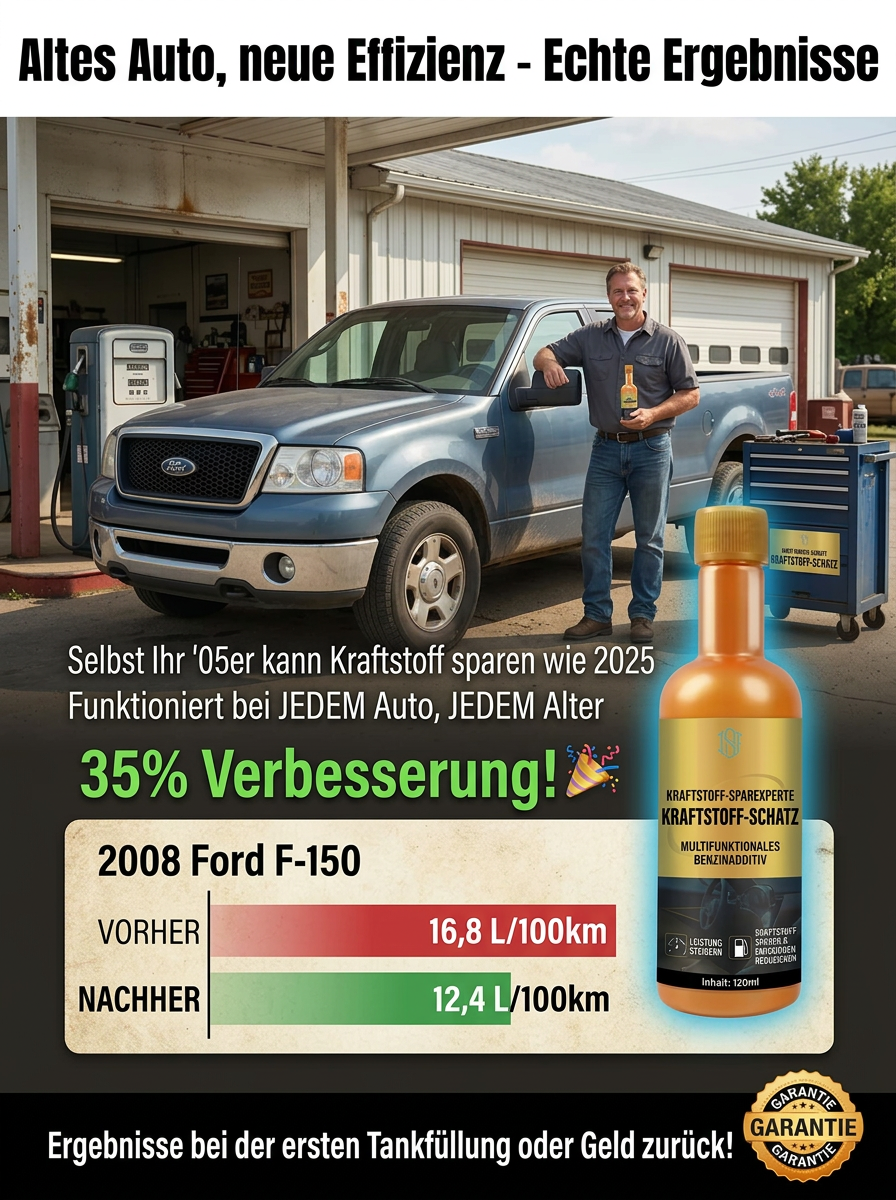 KRAFTSTOFF-SPARWUNDER - Auto Kraftstoffadditiv