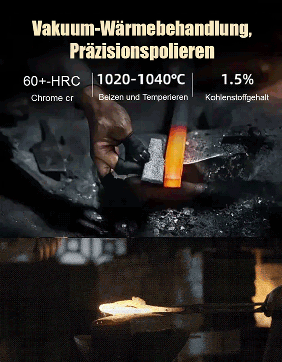 🔥 Dieses multifunktionale Outdoor-Messer wird in einer Meisterwerkstatt handgefertigt! Selbst nach 100.000 Schnitten bleibt es messerscharf – ohne zu verbiegen oder zu verformen. 💪🔪