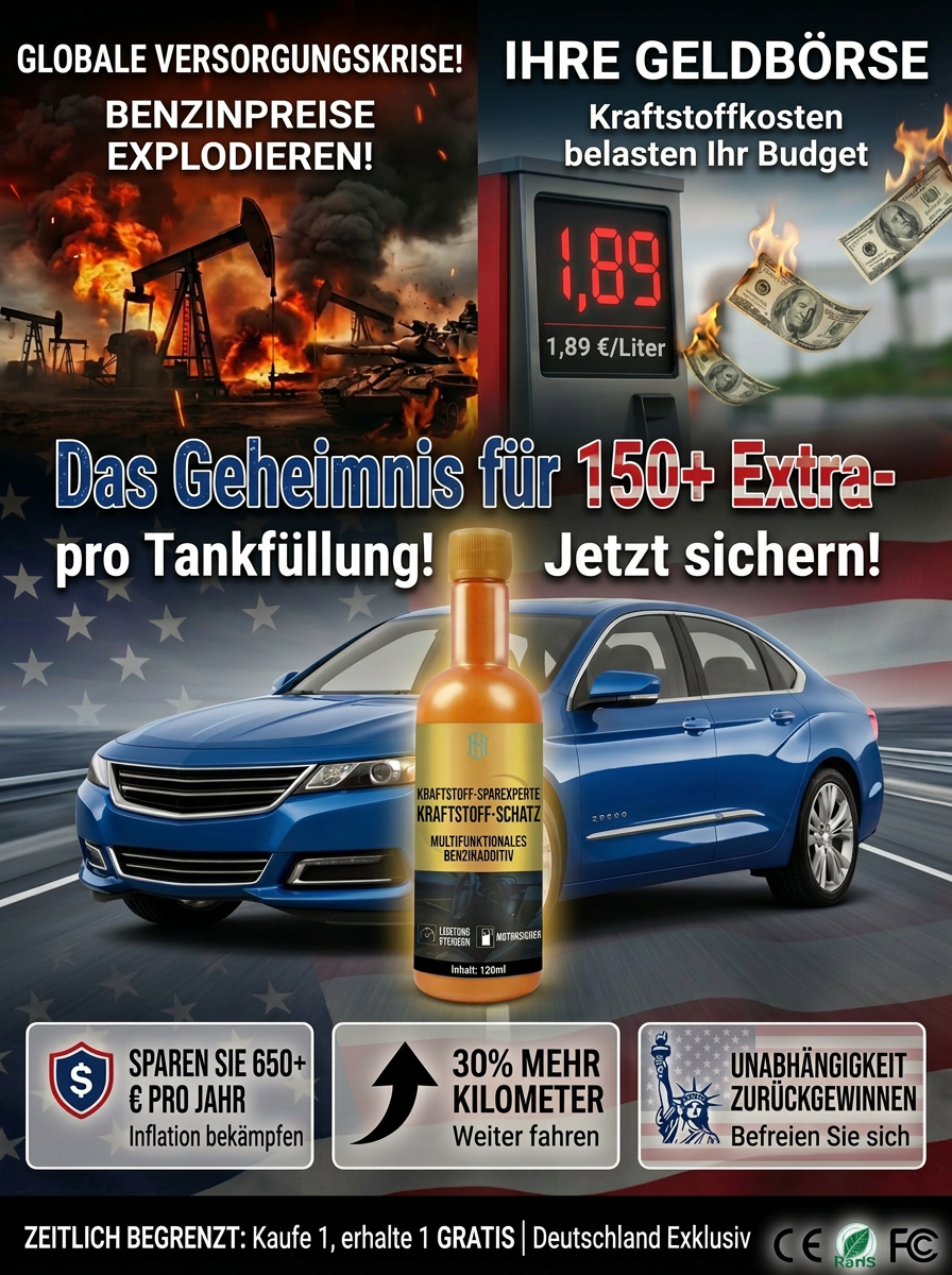 KRAFTSTOFF-SPARWUNDER - Auto Kraftstoffadditiv