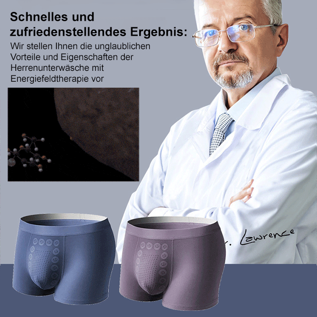 Herrenunterwäsche 🎉Empfohlen von Urologen · Entwickelt gemäß den Leitlinien der DGU 👍Natürliche Magnetmassage – bei fehlender Wirkung volle Rückerstattung!