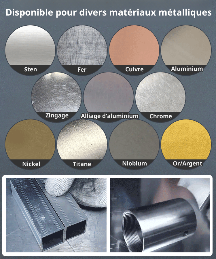 Outil de soudage laser industriel à chauffage interne