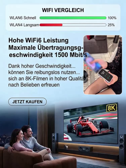 🌐 【Einmal zahlen – ein Leben lang surfen】 Portables Satelliten-WLAN – lebenslanges Internet zum Preis eines Bieres!