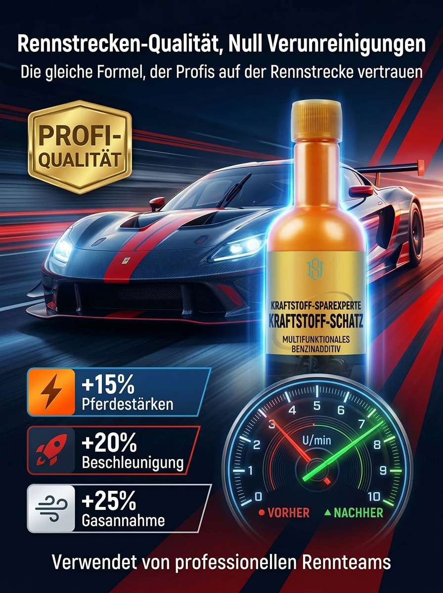 KRAFTSTOFF-SPARWUNDER - Auto Kraftstoffadditiv