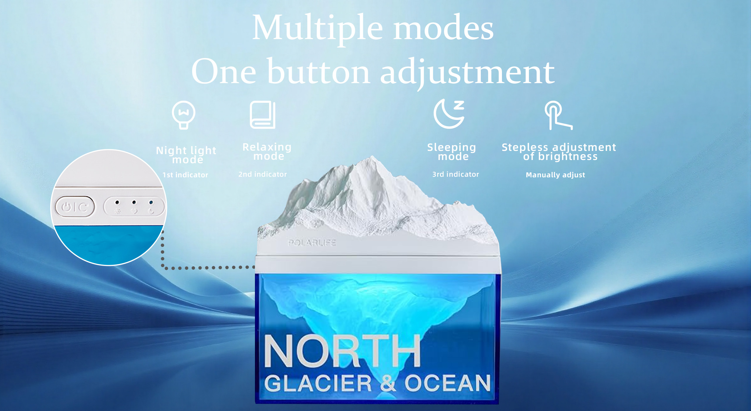 Decor Glacial Night Light