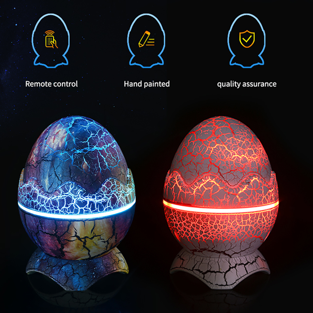 Star Projector Night Light（Dino-egg-inspired‌）