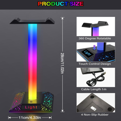 RGB Headphone Holder 