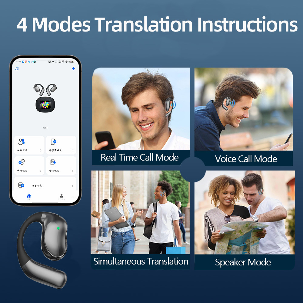 Ai translation bluetooth headset