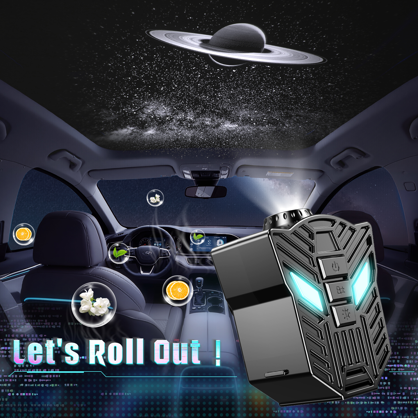 Starry Light For Car（Decepticon Style）