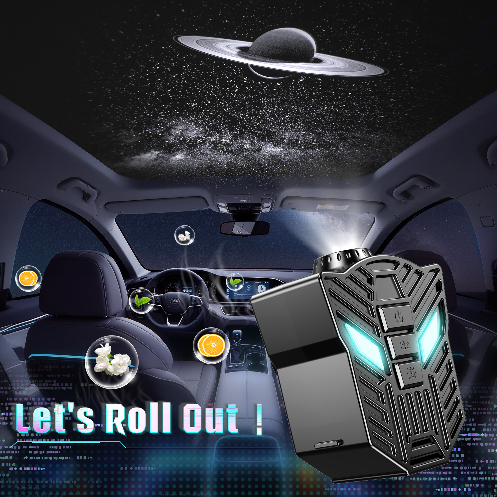 Starry Light For Car（Decepticon Style）