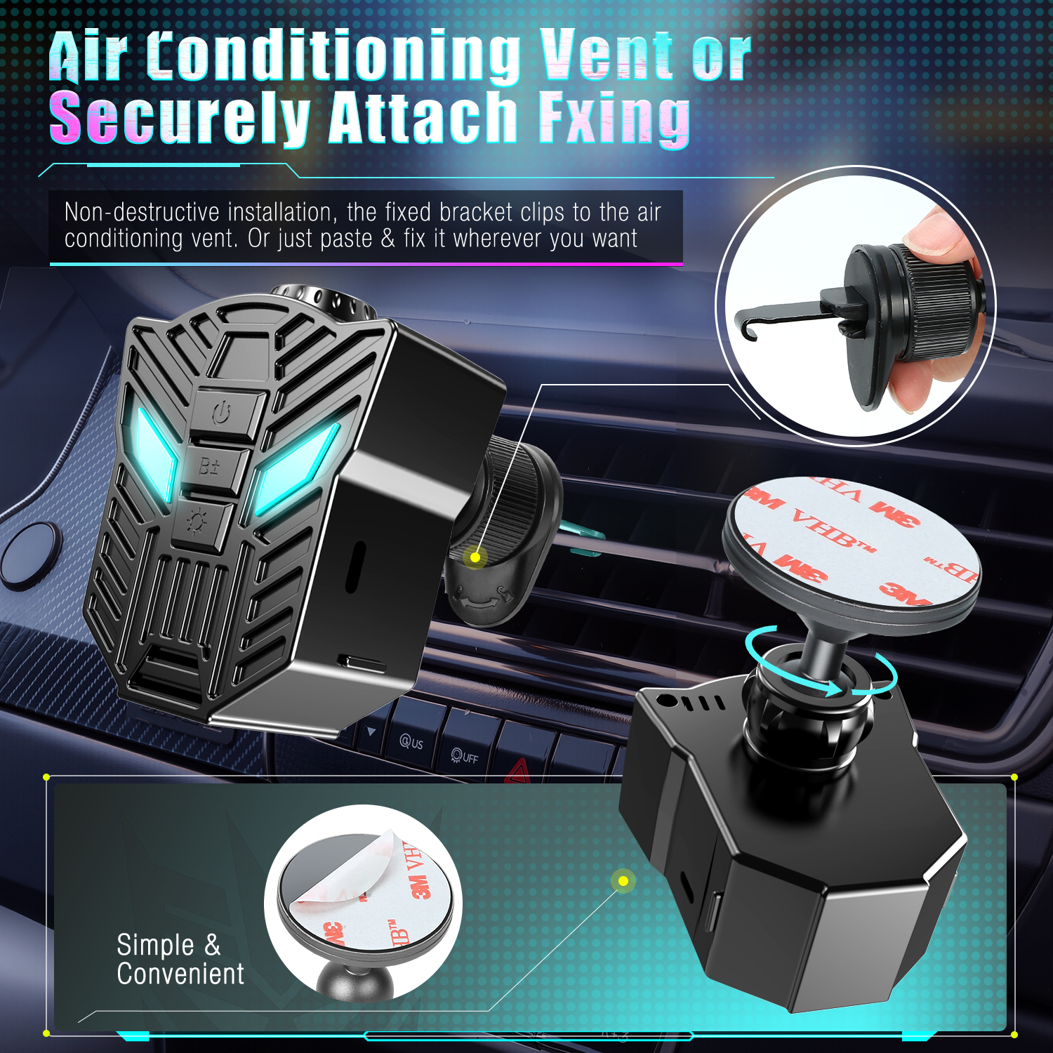 Starry Light For Car（Decepticon Style）