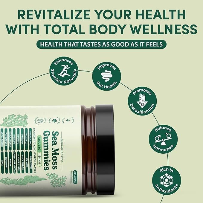 Sea Moss Gummies 16-in-1