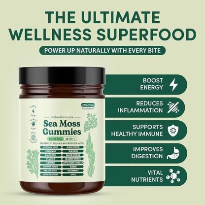 Sea Moss Gummies 16-in-1