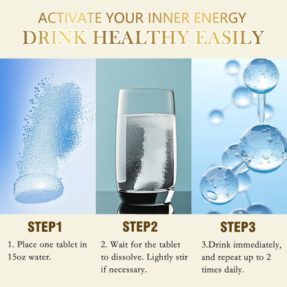 Hydrogen Tablets for Drinking Water